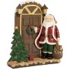 Clayre & Eef 6PR5670 Kerstman Decoratie 18x7x20 cm Rot Bruin