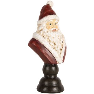 Clayre & Eef 6PR5674 Decoratieve Kerstman Buste...