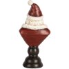 Clayre & Eef 6PR5674 Decoratieve Kerstman Buste 7x5x15 cm