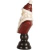 Clayre & Eef 6PR5674 Decoratieve Kerstman Buste 7x5x15 cm