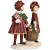 Clayre & Eef 6PR5678 Kerstdecoratie Kind Rood 11x6x12 cm
