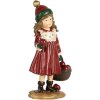 Clayre & Eef 6PR5680 Decoratie Kind 7x5x13 cm Rood en Groen