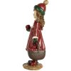 Clayre & Eef 6PR5680 Decoratie Kind 7x5x13 cm Rood en Groen