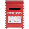 Clayre & Eef 6Y5800 Postkist 14x13x19 cm Rood/Wit