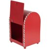 Clayre & Eef 6Y5800 Postkist 14x13x19 cm Rood/Wit