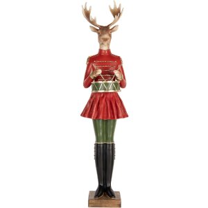 Clayre & Eef 5PR0189 Decoratie Rendier 23x19x77 cm