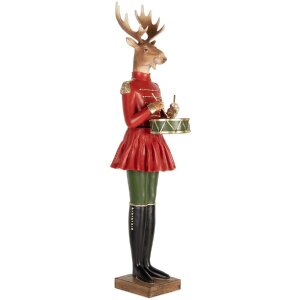 Clayre & Eef 5PR0189 Decoratie Rendier 23x19x77 cm