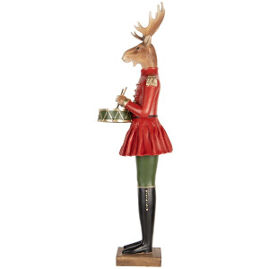 Clayre & Eef 5PR0189 Decoratie Rendier 23x19x77 cm