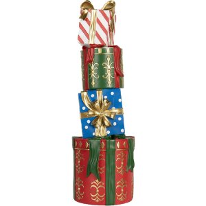 Clayre & Eef 5PR0191 Decoratie gestapelde cadeaus...