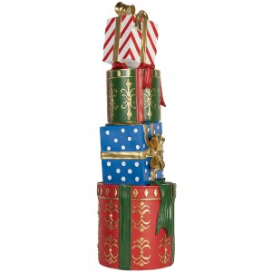 Clayre & Eef 5PR0191 Decoratie gestapelde cadeaus...
