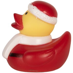 Clayre & Eef 66343 Decoratieve Badeend 6x6x6 cm Rood en Geel