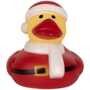 Clayre & Eef 66343 Decoratieve Badeend 6x6x6 cm Rood en Geel