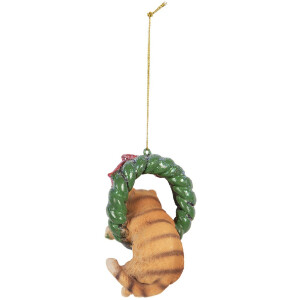 Clayre & Eef 6PR5314 Hangdecoratie Kat 6x5x9 cm