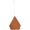 Clayre & Eef 6PR5328 Decoratie Hangdecor Huis 9x1x10 cm Wit Bruin