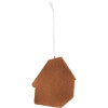 Clayre & Eef 6PR5341 Decoratie Hangdecoratie Huis Blauw Roze 9x1x10 cm
