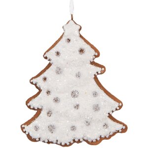 Clayre & Eef 6PR5348 Kerstboom Decoratiehanger 9x1x10...
