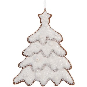 Clayre & Eef 6PR5349 Kerstornament Kerstboom 9x1x10...