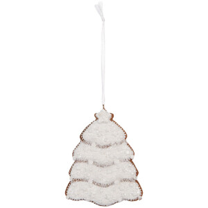 Clayre & Eef 6PR5350 Decoratiehanger Kerstboom 8x1x10...