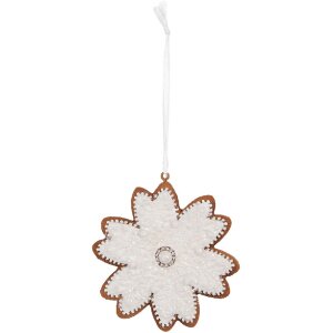 Clayre & Eef 6PR5356 Decoratiehanger Sneeuwvlok...