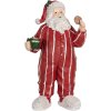 Clayre & Eef 6PR5760 Kerstman Decoratie 18x11x31 cm