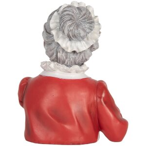 Clayre & Eef 6PR5761 Decoratie Kerstvrouw 19x18x23 cm