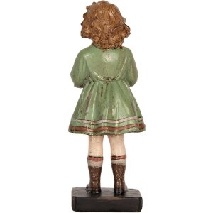 Clayre & Eef 6PR5557 Decoratie Kind 9x8x21 cm Groen-Beige