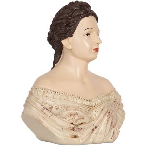 Clayre & Eef 6PR5562 Decoratie Buste Vrouw 18x11x21...