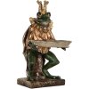 Clayre & Eef 6PR5565 Decoratie Kikker 16x15x28 cm Groen