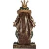 Clayre & Eef 6PR5565 Decoratie Kikker 16x15x28 cm Groen