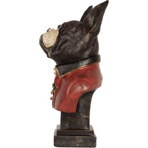 Clayre & Eef 6PR5577 Decoratieve Hondenbuste 15x12x26 cm