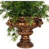 Clayre & Eef 6PR5582 Decoratieve Bloempot 26x22x21 cm Goudkleurig