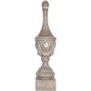 Clayre & Eef 6PR5584 Decoratie Ornament Grijs Ø 11 x 43 cm