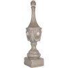 Clayre & Eef 6PR5584 Decoratie Ornament Grijs Ø 11 x 43 cm
