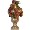 Clayre & Eef 6PR5585 Decoratieve Fruitschaal 25x24x44 cm goudkleurig