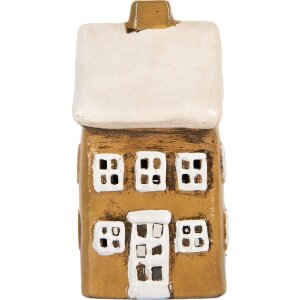 Clayre & Eef 6CE2183 Decoratie Huis 8x7x15 cm Bruin...
