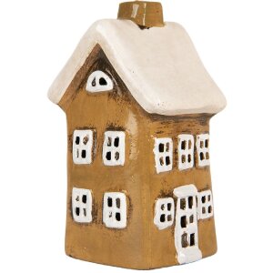 Clayre & Eef 6CE2183 Decoratie Huis 8x7x15 cm Bruin...