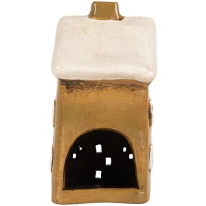 Clayre & Eef 6CE2183 Decoratie Huis 8x7x15 cm Bruin Beige