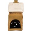 Clayre & Eef 6CE2183 Decoratie Huis 8x7x15 cm Bruin Beige