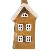 Clayre & Eef 6CE2183 Decoratie Huis 8x7x15 cm Bruin Beige