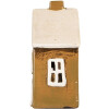Clayre & Eef 6CE2187 Decoratie Huis 12x8x18 cm Bruin Beige