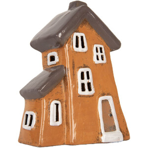 Clayre & Eef 6CE2190 Decoratie Huis 16x11x22 cm Grijs...