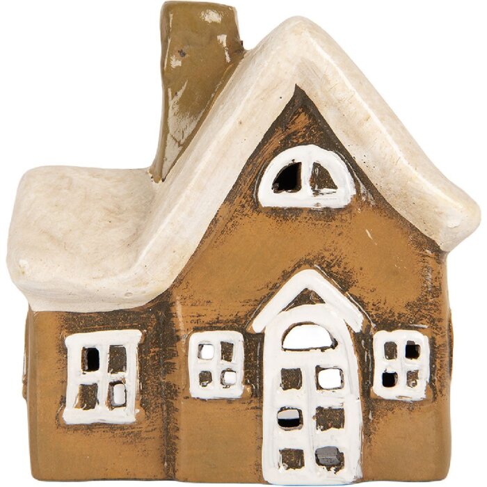 Clayre & Eef 6CE2192 Decoratie Huis 13x7x13 cm