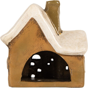 Clayre & Eef 6CE2192 Decoratie Huis 13x7x13 cm