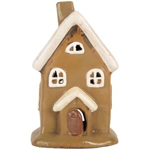 Clayre & Eef 6CE2195 Decoratiehuis 10x10x16 cm...