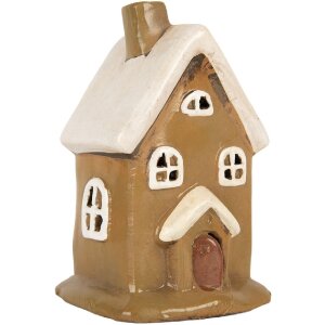 Clayre & Eef 6CE2195 Decoratiehuis 10x10x16 cm...