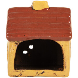 Clayre & Eef 6CE2197 Decoratie Huis 8x7x10 cm Keramiek