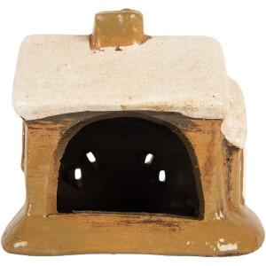Clayre & Eef 6CE2198 Decoratiehuis 9x7x9 cm