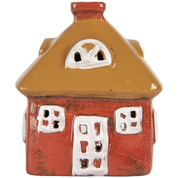 Clayre & Eef 6CE2199 Decoratie Huis 9x6x10 cm