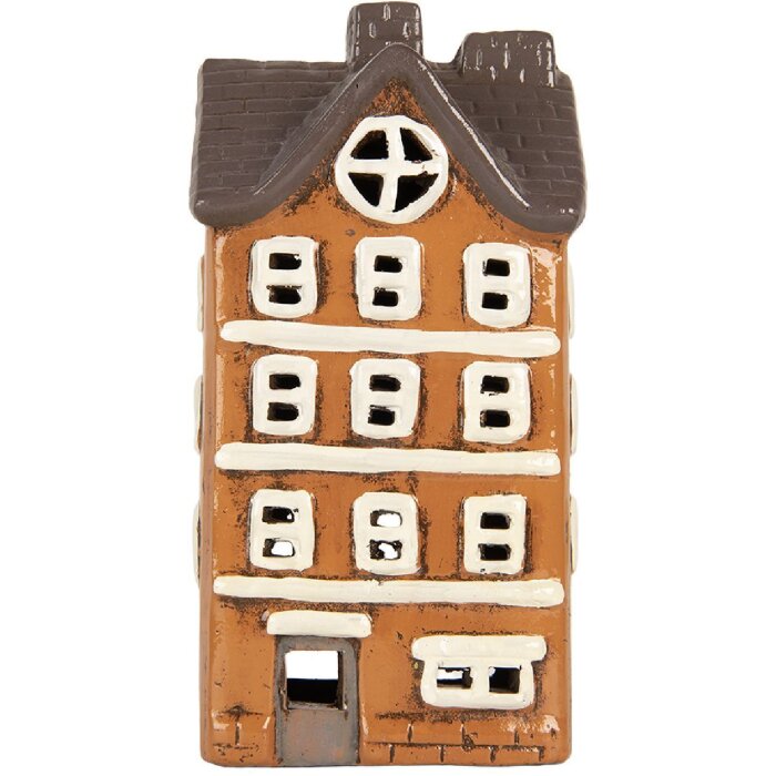 Clayre & Eef 6CE2202 Decoratie Huis 12x10x23 cm