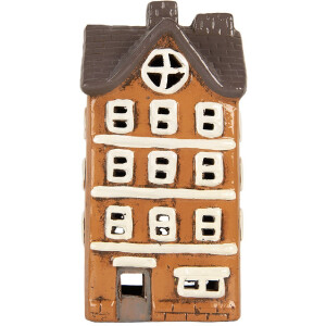 Clayre & Eef 6CE2202 Decoratie Huis 12x10x23 cm